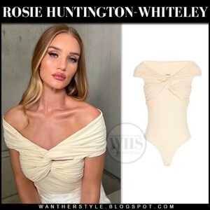 NWT Khaite Cerise bodysuit - seen on RHW and Megan markle